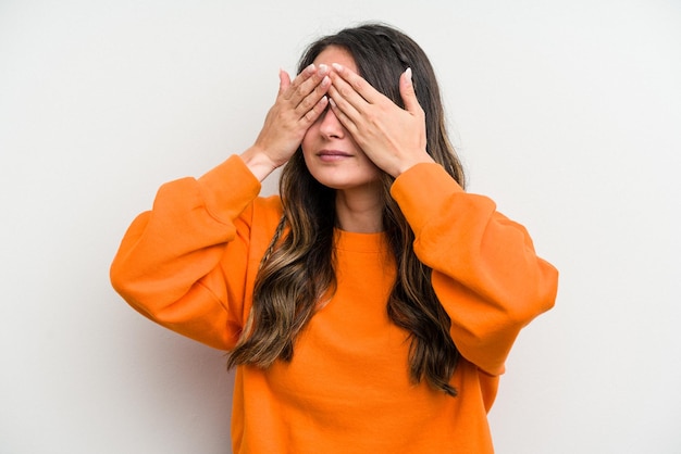 Peur de se couvrir les yeux avec les mains