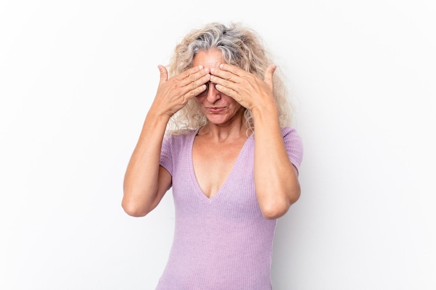 Peur de se couvrir les yeux avec les mains