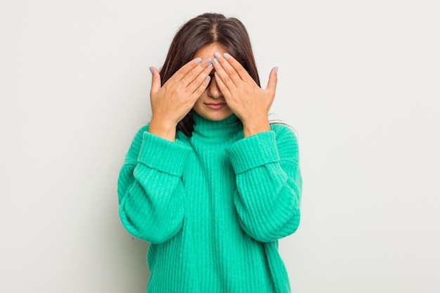 Peur de se couvrir les yeux avec les mains