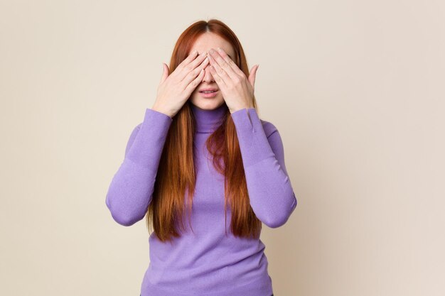 Peur de se couvrir les yeux avec les mains