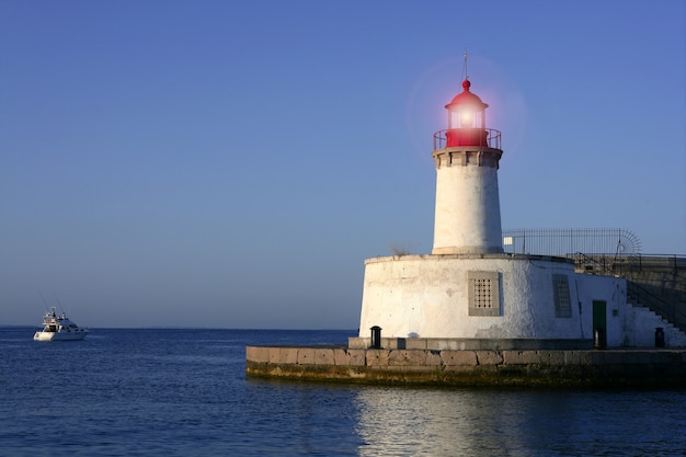 Phare, baléares, ville, ibiza