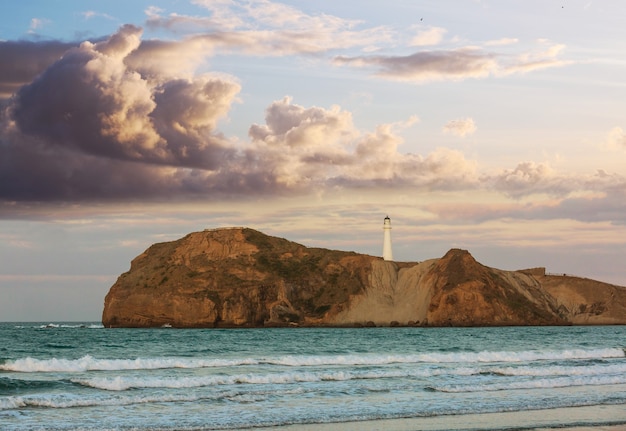 Phare de la côte Pacifique, Nouvelle-Zélande