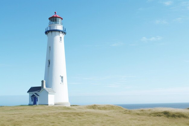 Phare sur la côte rocheuse Beauté du paysage côtier