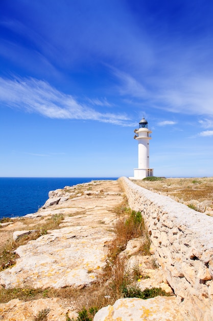 Phare du Cap Barbaria sur l&#39;île de Formentera