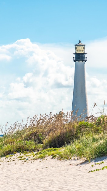 Phare du cap floride à key biscayne miami usa