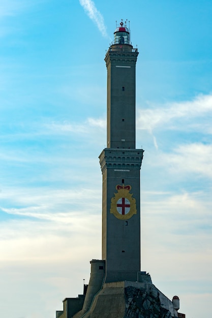 Phare Lanterna Gênes ville Italie Symbole
