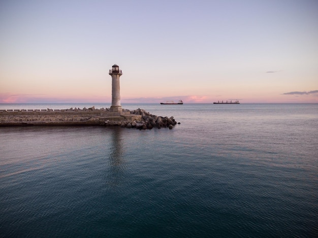 Phare sur la Mer Noire Bulgarie Varna