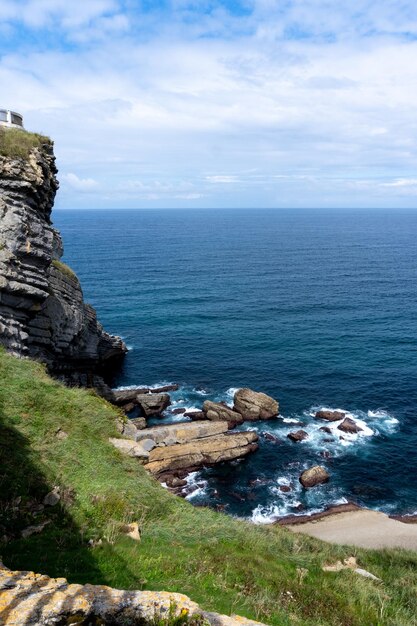 Phare de la plage de Santander Cantabrie espagne