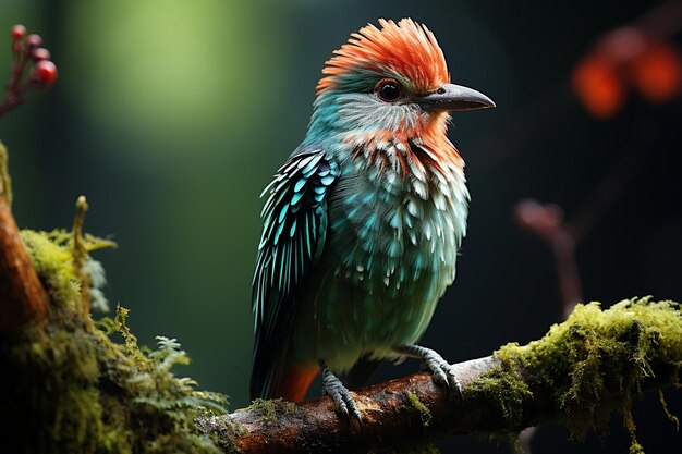 Pharomachrus mocinno L'oiseau dans la beauté naturelle du Costa Rica