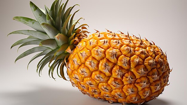 Une photo 3D d'un ananas