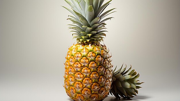 Une photo 3D d'un ananas