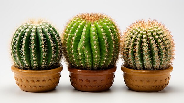 Une photo 3D d'un papier peint de la fleur de cactus