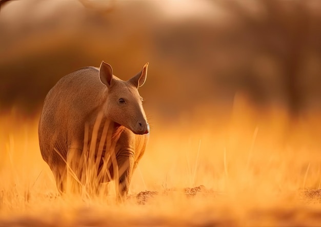 Photo d'un aardvark dans son habitat naturel 2