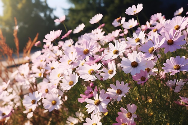 Photo d'une abeille recueillant du nectar d'une grappe de sauvages