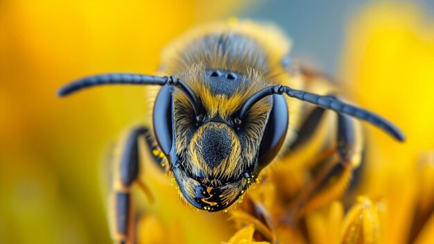 La photo de l'abeille