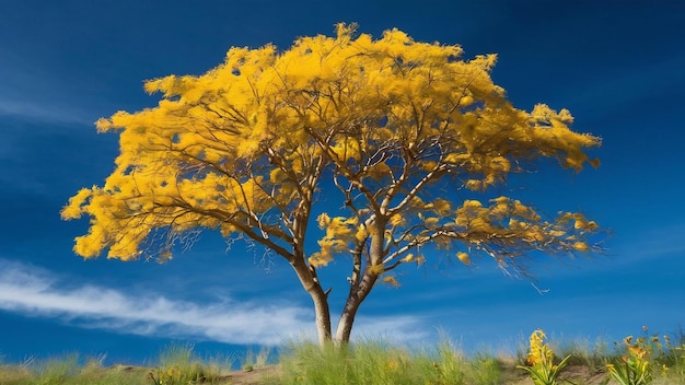 Une photo de l'acacia jaune