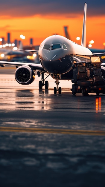 une photo de l'aéroport