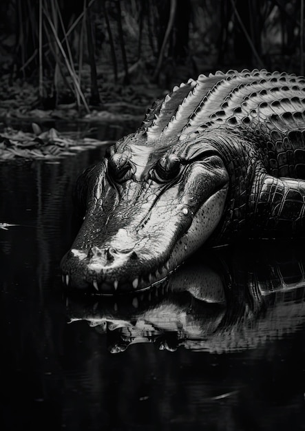 Photo d'un alligator