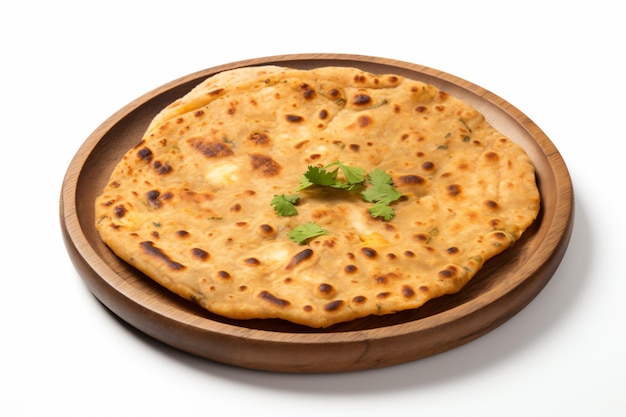 une photo d'aloo paratha