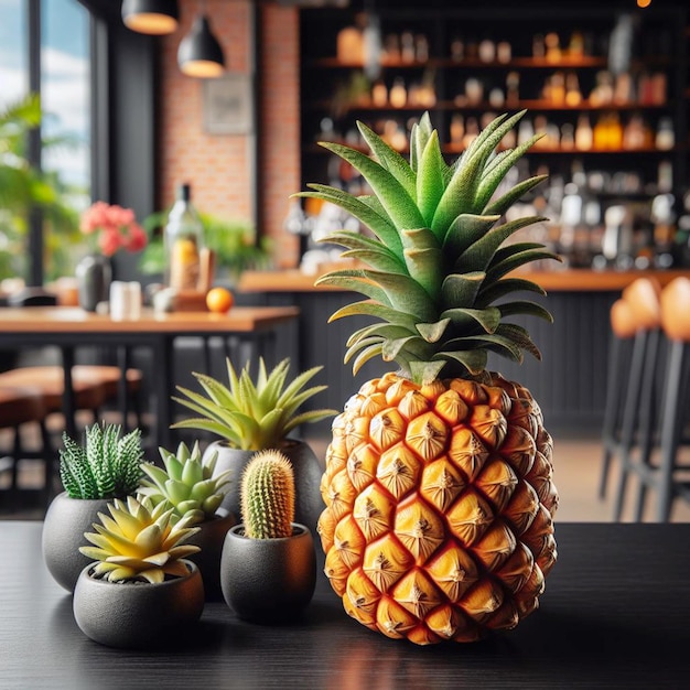 Photo d'ananas générée par Ai