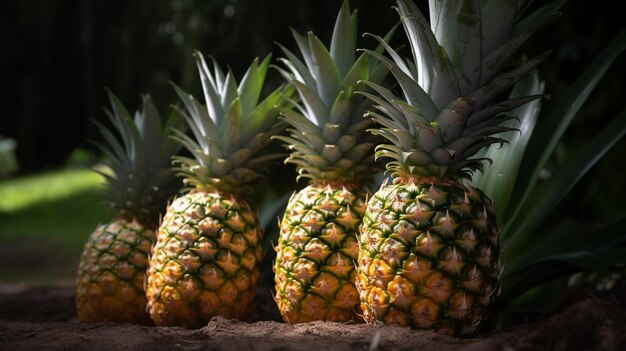 une photo de l'ananas