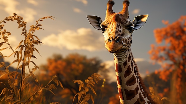 Une photo d'animal en 3D