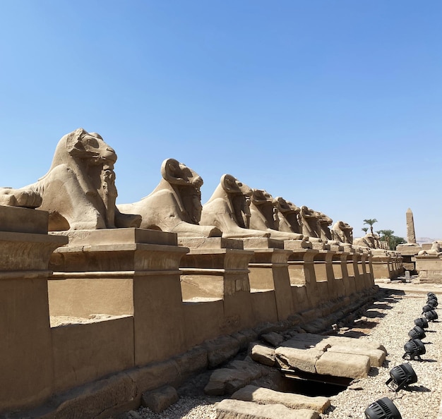 Photo de l'architecture égyptienne antique.