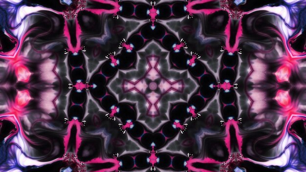 Photo d'arrière-plan abstrait kaléidoscope coloré