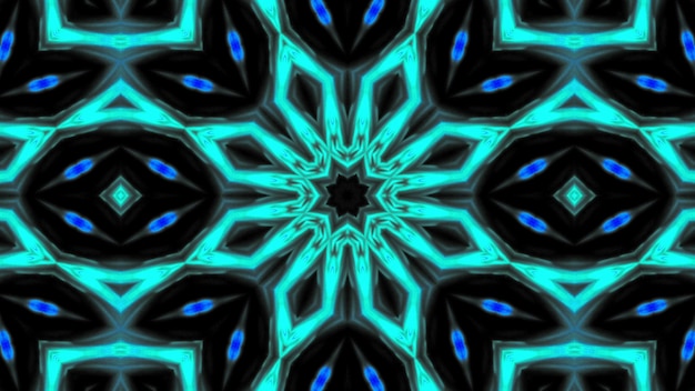 Photo d'arrière-plan abstrait kaléidoscope coloré