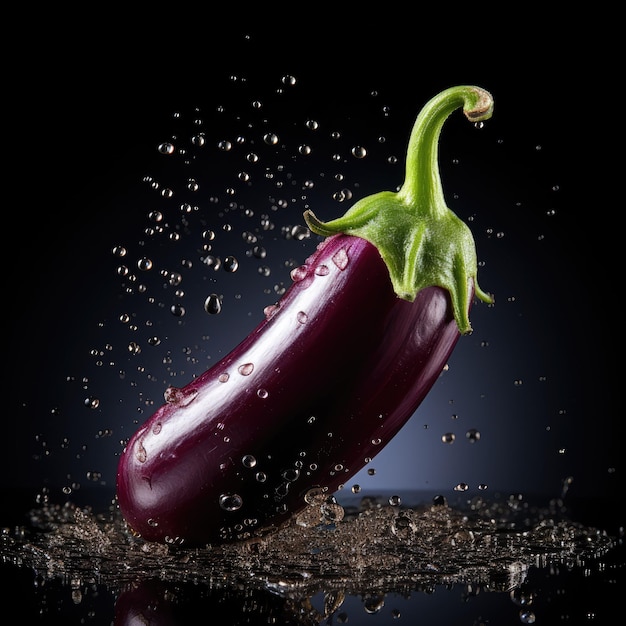 une photo d'aubergine