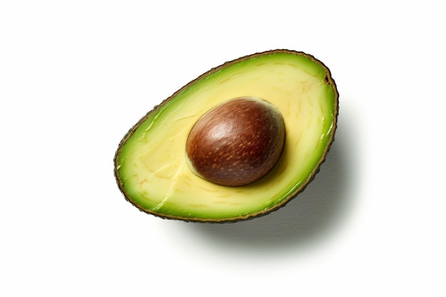 photo d'avocat avec fond blanc