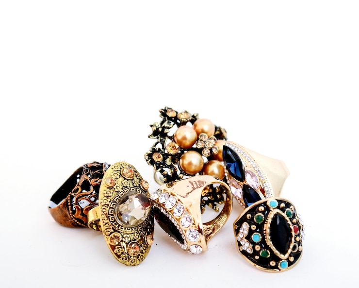 Photo une photo d'une bague de mode
