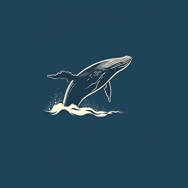 Photo photo d'une baleine