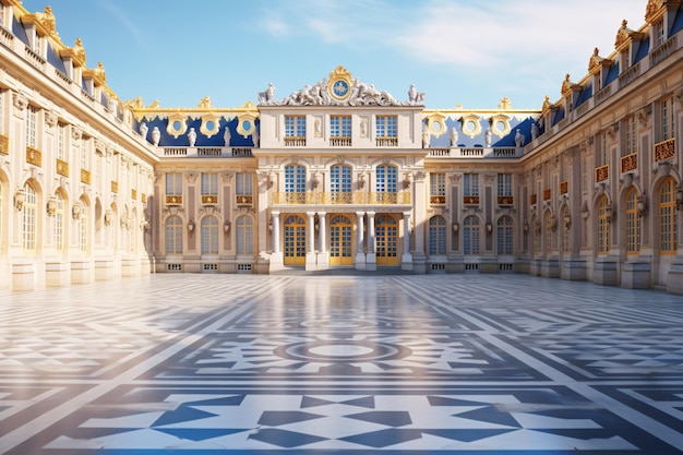 photo beauté à couper le souffle du Château de Versailles