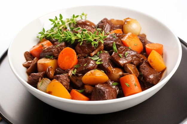 Une photo de Bœuf Bourguignon