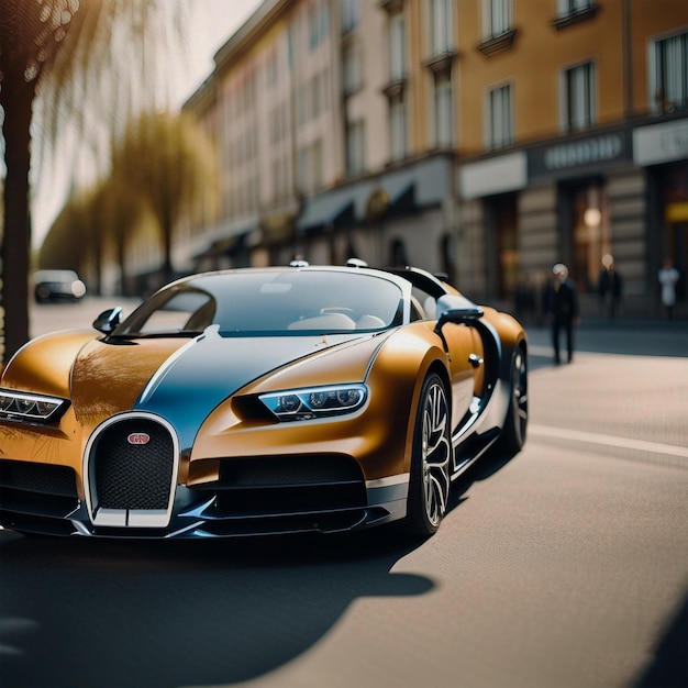 Photo d'une Bugatti Chiron