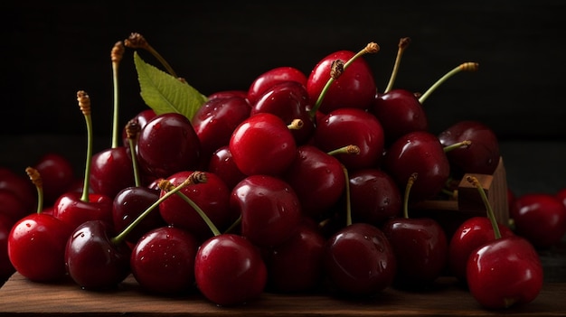 Photo des cerises