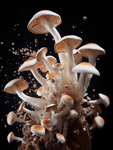 une photo de champignons