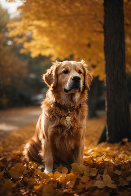 photo chien labrador retriever sur le jardin