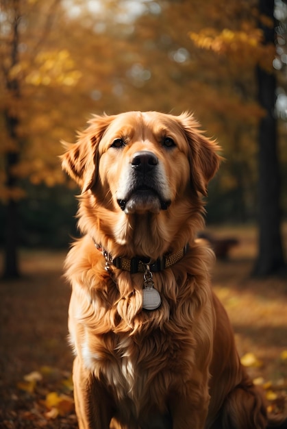 photo chien labrador retriever sur le jardin