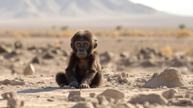 une photo de chimpanzé