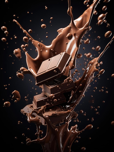 une photo de chocolat