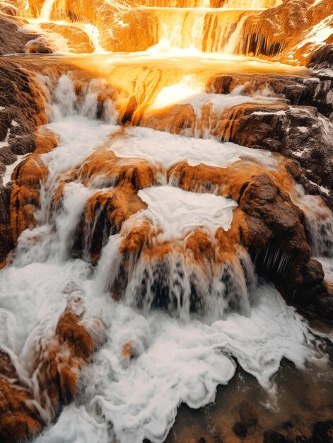 Photo photo de la chute d'eau