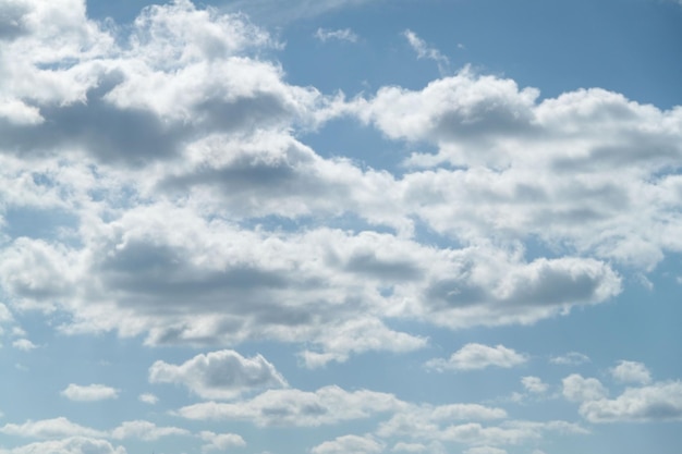 Une photo d'un ciel nuageux Fond de ciel nuages naturels