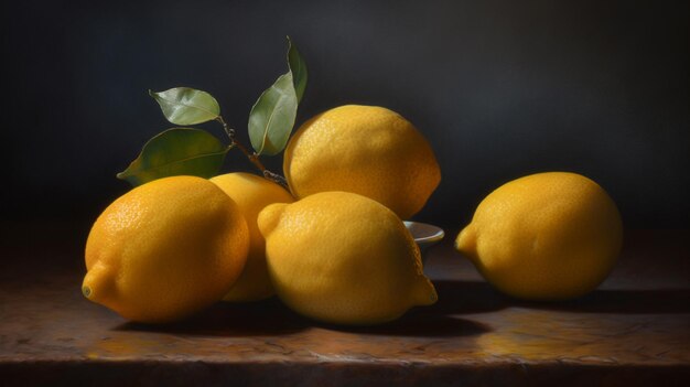 Photo de citrons