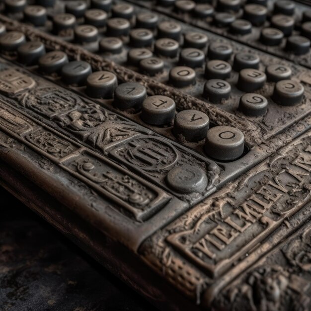 Photo d'un clavier sur une table