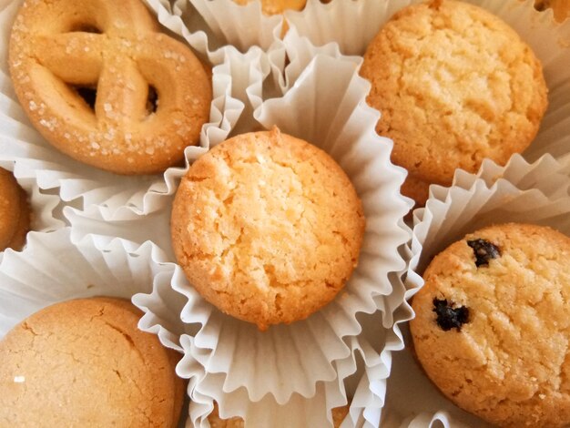 Une photo complète des biscuits.