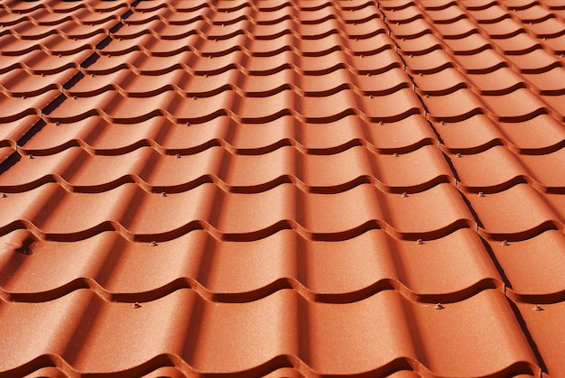 Une photo complète des carreaux de toit
