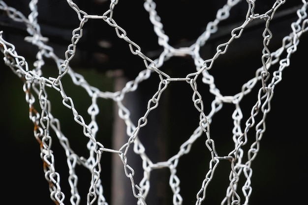 Photo une photo complète d'un cerceau de basket