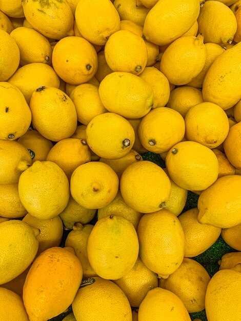 Photo une photo complète d'oranges